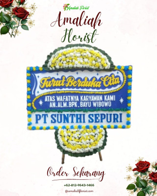 Papan Bunga Duka di Silungkang Oso