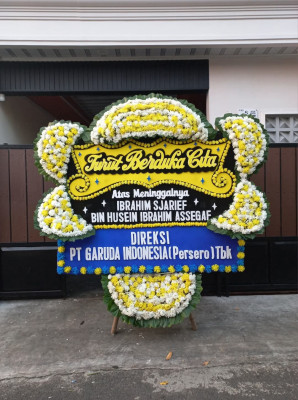 Papan Bunga Duka di Silungkang Oso