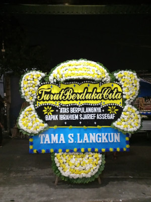 Papan Bunga Duka di Silungkang Oso