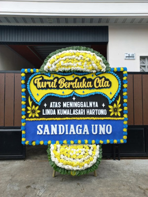 Papan Bunga Duka di Silungkang Oso
